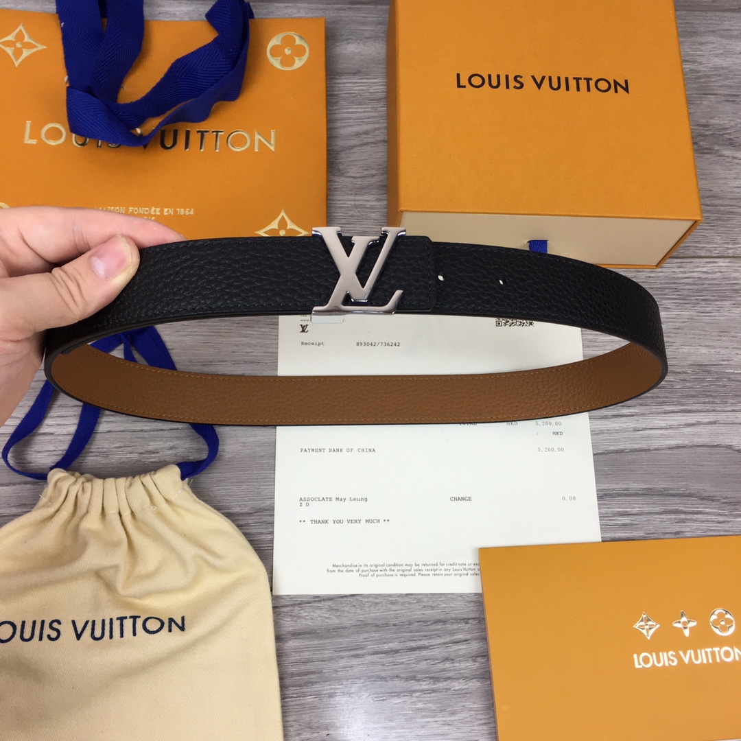 LV Women Initiales 30mm Reversible Belt M9521Q